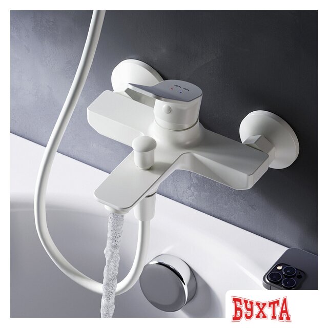 Смеситель AM.PM X-Joy F85A10033 (белый) 3