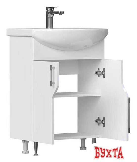 Мебель для ванных комнат Volna Тумба под умывальник Bruno 60.2D Балтика 2