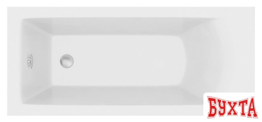 Ванна Bonito Home Aventura 170x80 (с ножками)