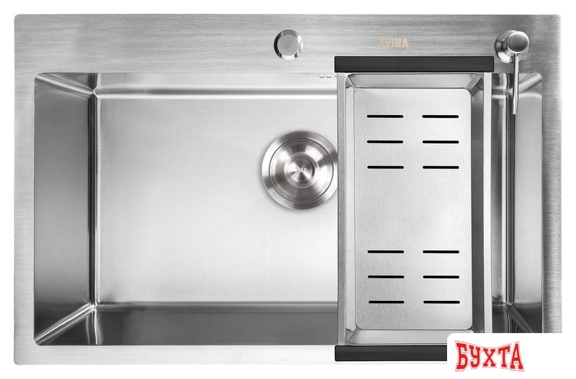 Кухонная мойка Avina HM7048 (нержавеющая сталь)