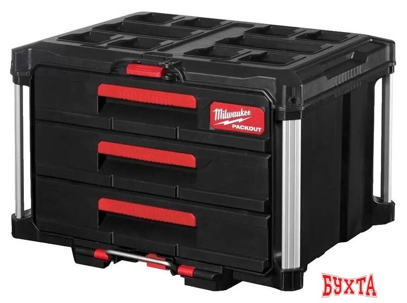 Ящик для инструментов Milwaukee Packout 3 Drawer Tool Box 4932472130 2