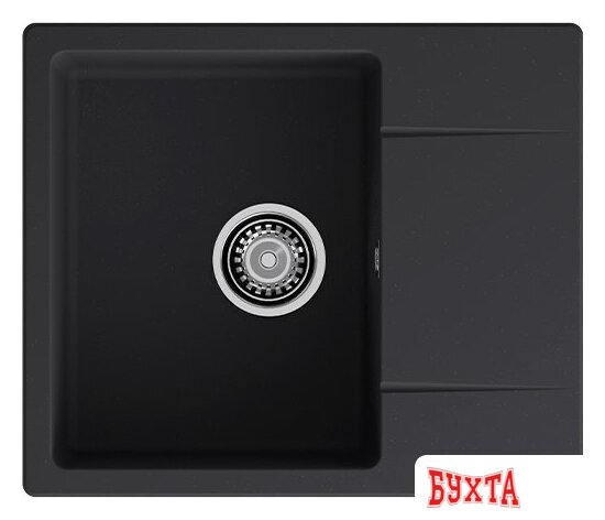 Кухонная мойка GranFest Urban GF-UR-258L (черный) 1
