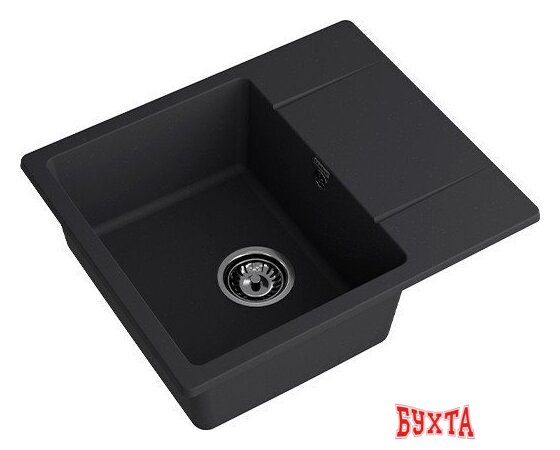 Кухонная мойка GranFest Urban GF-UR-258L (черный) 2