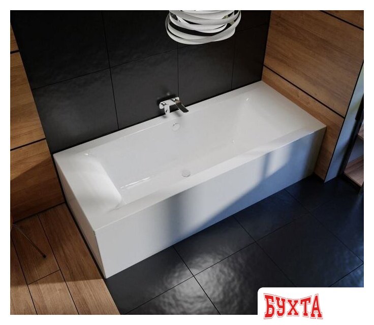 Ванна Bonito Home Valencia 180x80 (с ножками) 4