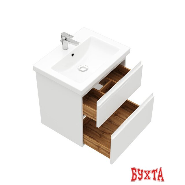 Мебель для ванных комнат Laparet Тумба под умывальник Optimum 60 2