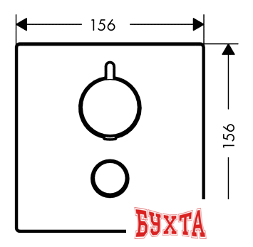 Смеситель Hansgrohe ShowerSelect [15735400] 3