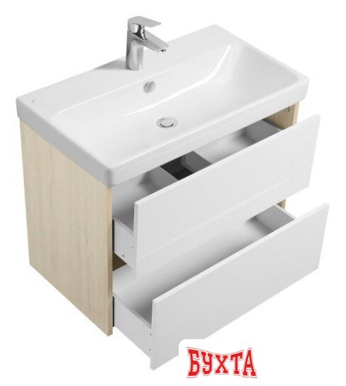 Мебель для ванных комнат Акватон Тумба под умывальник Сканди 80 1A283001SDB20 3