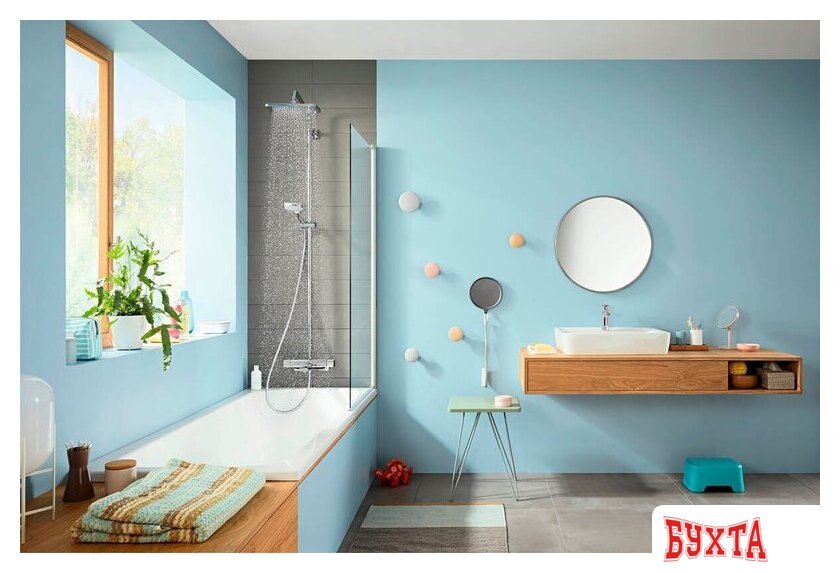 Душевая система Hansgrohe Croma E Showerpipe 280 1jet 27687000 4