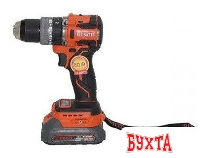 Ударная дрель-шуруповерт Felisatti FT1088 (с 2-мя АКБ, кейс)