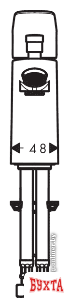 Смеситель с лейкой для биде Hansgrohe Logis 71312000 3