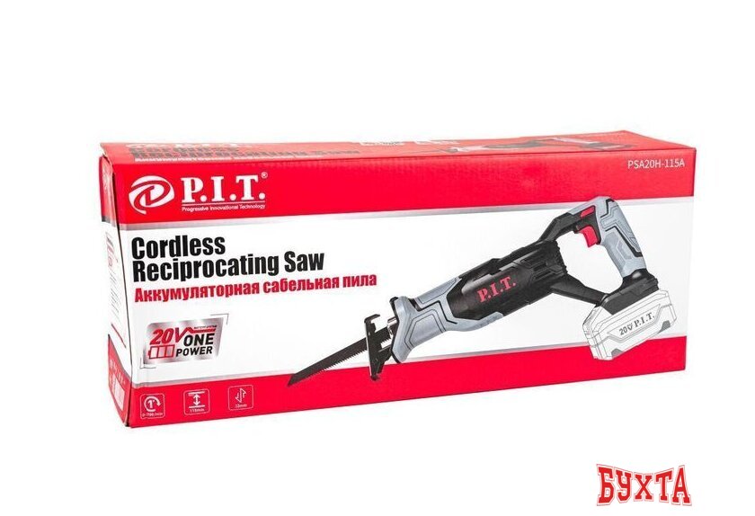 Сабельная пила P.I.T. PSA20H-115A (без АКБ) 2