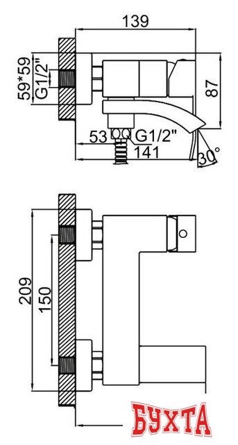 Смеситель Ledeme L73117 2
