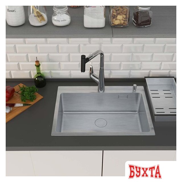 Кухонная мойка Roxen Simple 560220-65 3