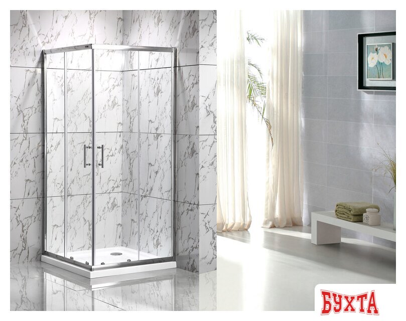 Душевой уголок Roxen Caspia 55060-90 90х90 5