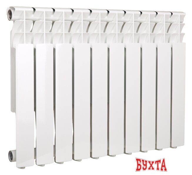 Алюминиевый радиатор Standard Hidravlika Classic 80 500 мм (6 секций, белый) 2