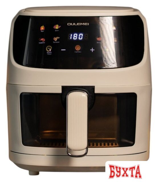 Аэрогриль (аэрофритюрница) Oulemei OLM-KZF002 (белый)