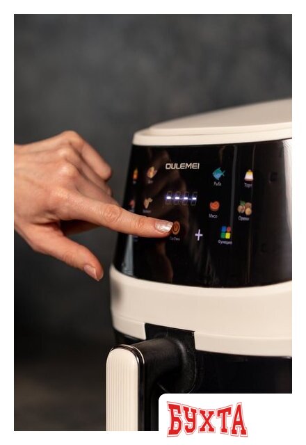 Аэрогриль (аэрофритюрница) Oulemei OLM-KZF002 (белый) 3