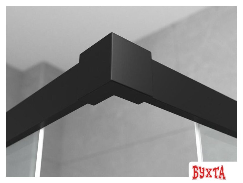 Душевой уголок Ambassador Queen Black 11011205R 120х80 5