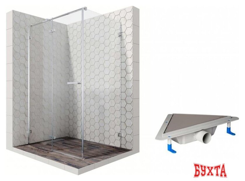 Душевой уголок Ambassador Set 10011104L-ST7 1