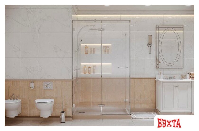 Душевой уголок Ambassador Set 10011104L-ST7 3