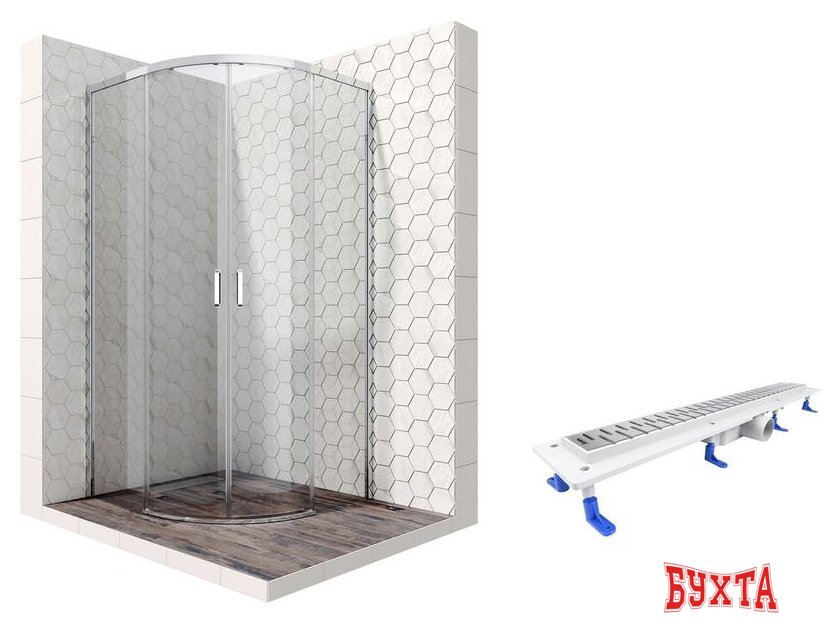 Душевой уголок Ambassador Set 11011101-ST2 1