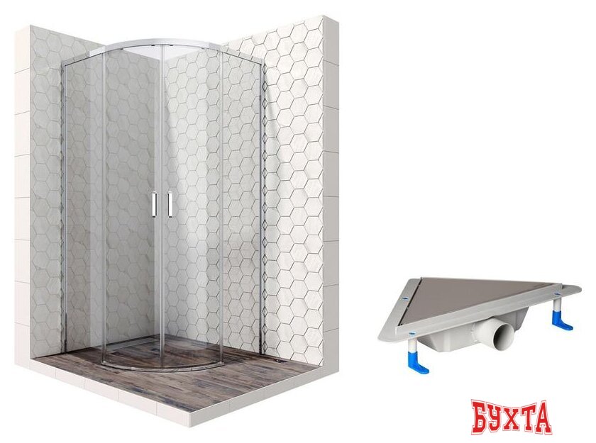 Душевой уголок Ambassador Set 11011101-ST7 1