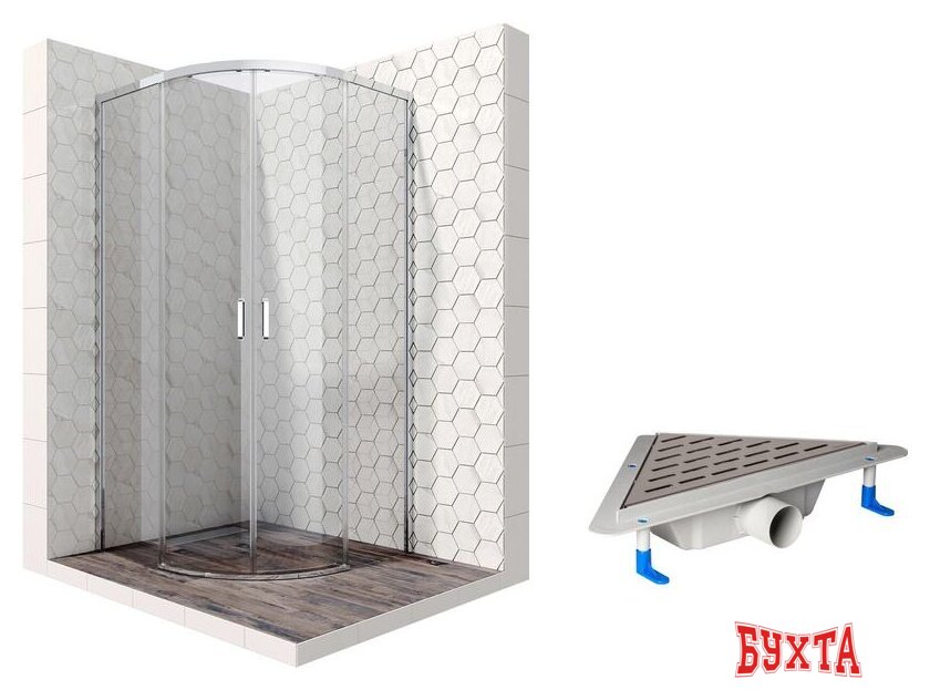 Душевой уголок Ambassador Set 11011102-ST10 1