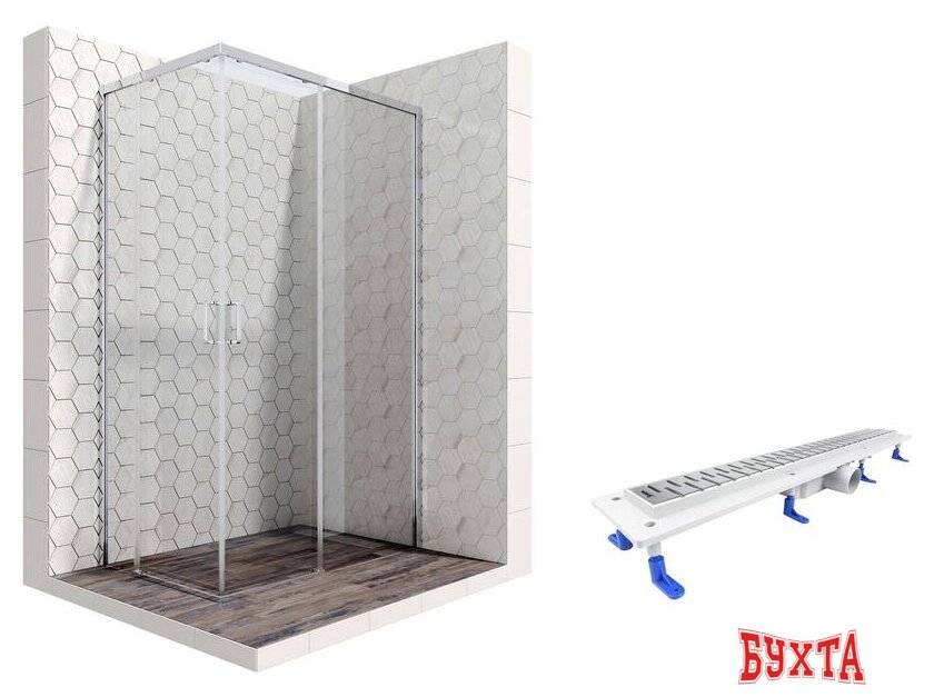 Душевой уголок Ambassador Set 11011106R-ST2 1