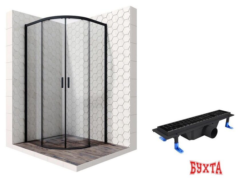 Душевой уголок Ambassador Set 11011201-ST1 1