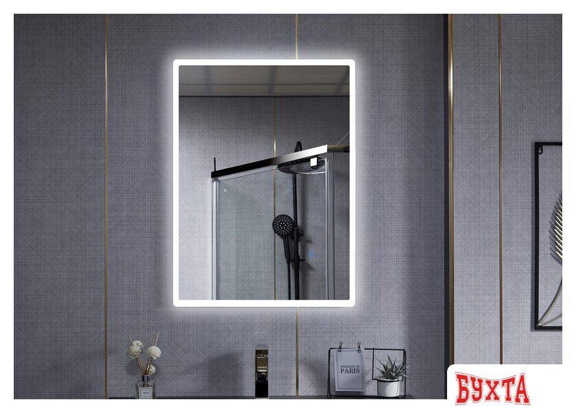 Мебель для ванных комнат Roxen Зеркало Gotem 510165-60 60х80 4