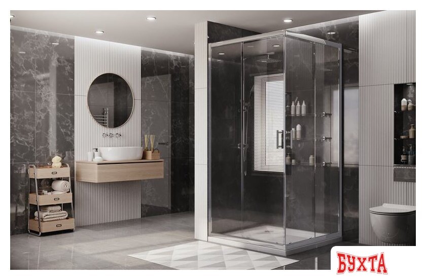 Душевой уголок Ambassador Set 14011102-ST5 2