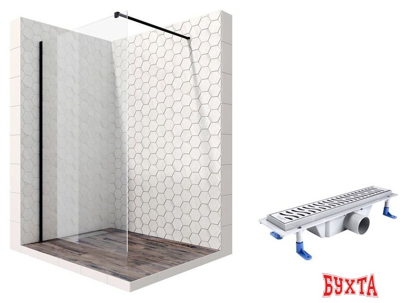 Душевая стенка Ambassador Set 15031112-ST3 1