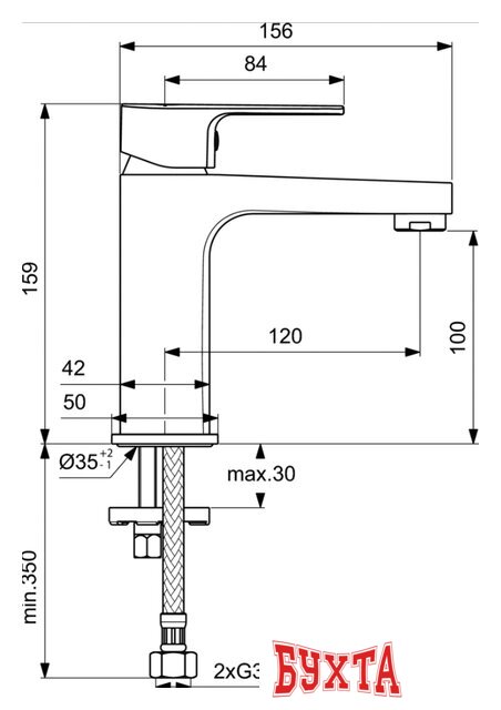 Смеситель Ideal Standard Cerafine D BC553AA 2