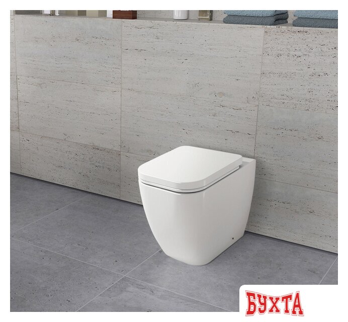 Унитаз приставной Lavinia Boho One 33020050 (чаша, пневмокрышка) 2