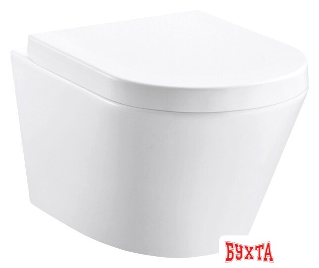 Унитаз подвесной Lavinia Boho Biore Compacto Rimless 330402CR (чаша, пневмокрышка) 1