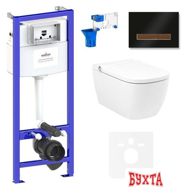 Унитаз подвесной Lavinia Boho Smart V-Clean 7 в 1 87561136 1