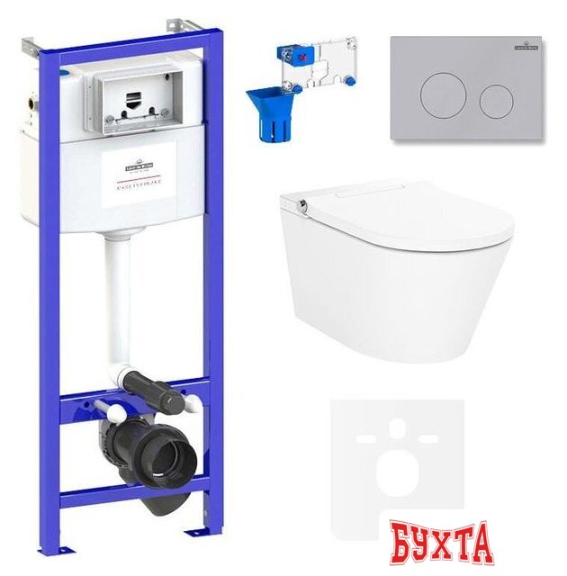 Унитаз подвесной Lavinia Boho Smart V-Clean 7 в 1 87561152 1