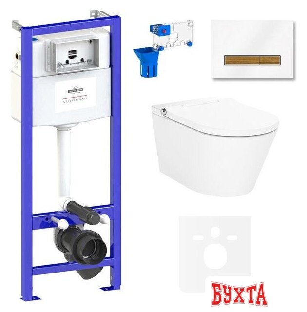 Унитаз подвесной Lavinia Boho Smart V-Clean 7 в 1 87561166 1