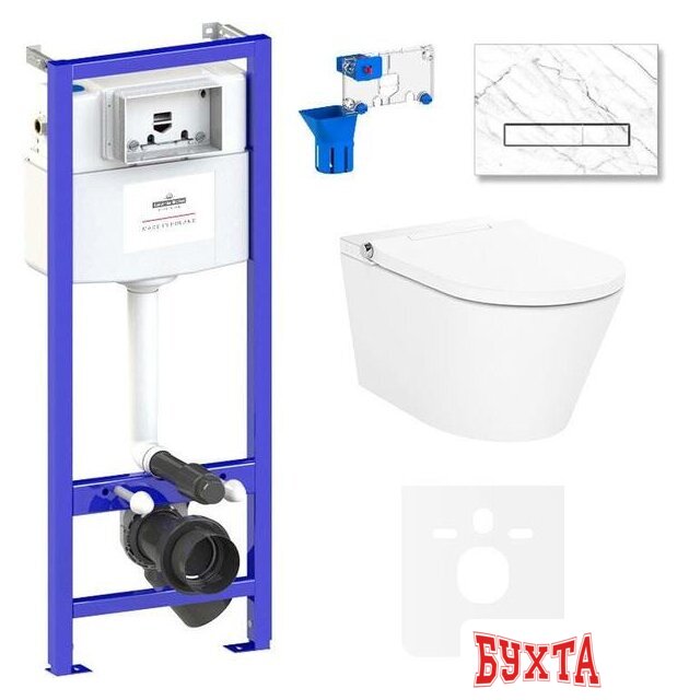 Унитаз подвесной Lavinia Boho Smart V-Clean 7 в 1 87561173 1