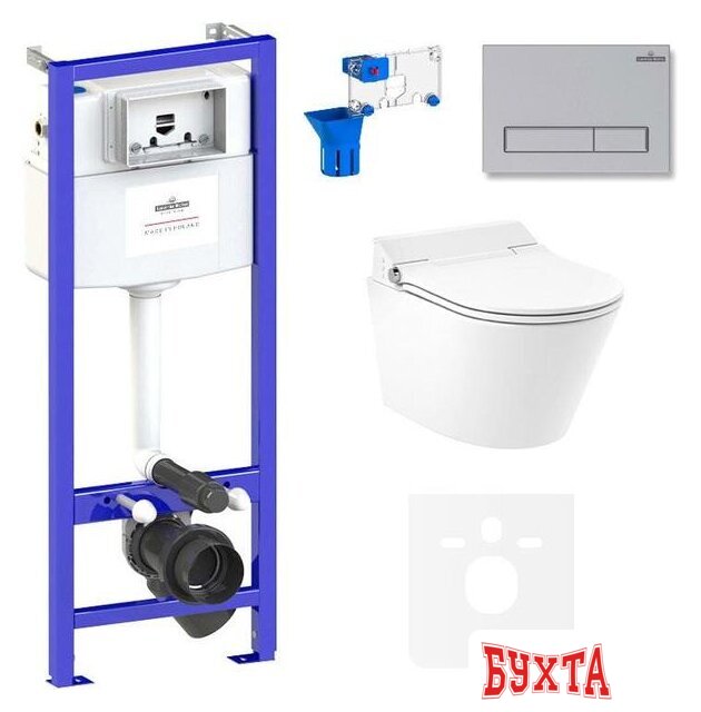 Унитаз подвесной Lavinia Boho Smart V-Clean 7 в 1 87561177 1