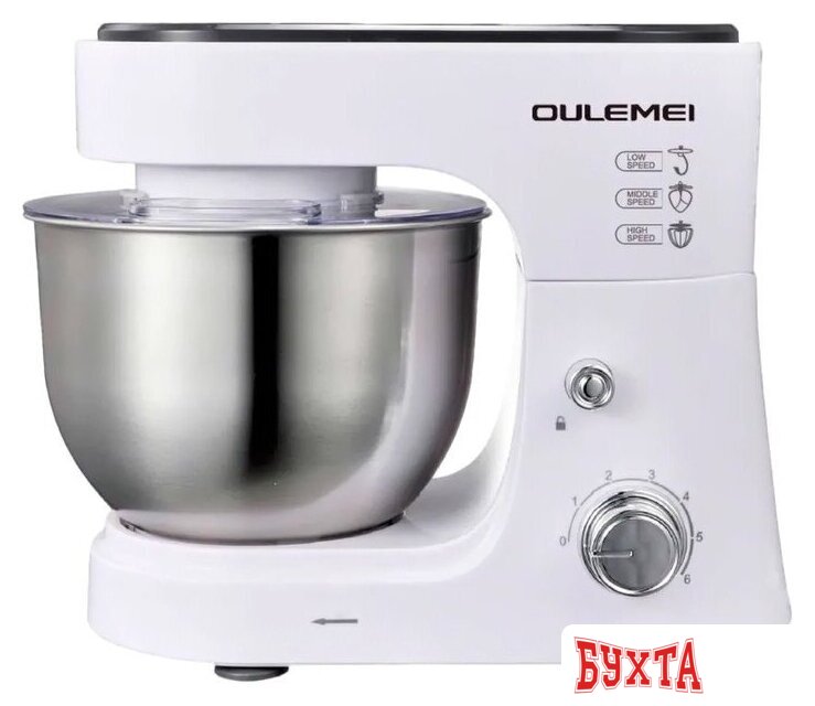 Планетарный миксер Oulemei OLM-HMC002 (белый)