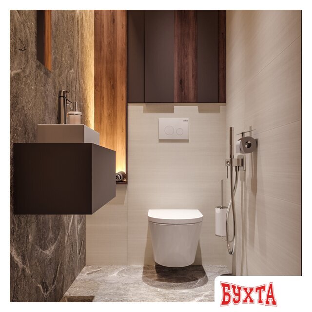 Инсталляция для унитаза Lavinia Boho Relfix 5 в 1 77010034 (белый пластик) 5