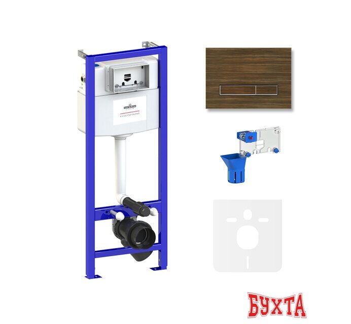 Инсталляция для унитаза Lavinia Boho Relfix 5 в 1 77010042 (венге пластик) 1