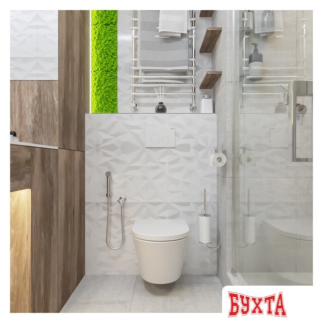 Инсталляция для унитаза Lavinia Boho Relfix 5 в 1 77020046 (белый пластик) 3