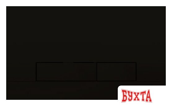 Панель смыва OLI Narrow 152942 (черный soft touch)