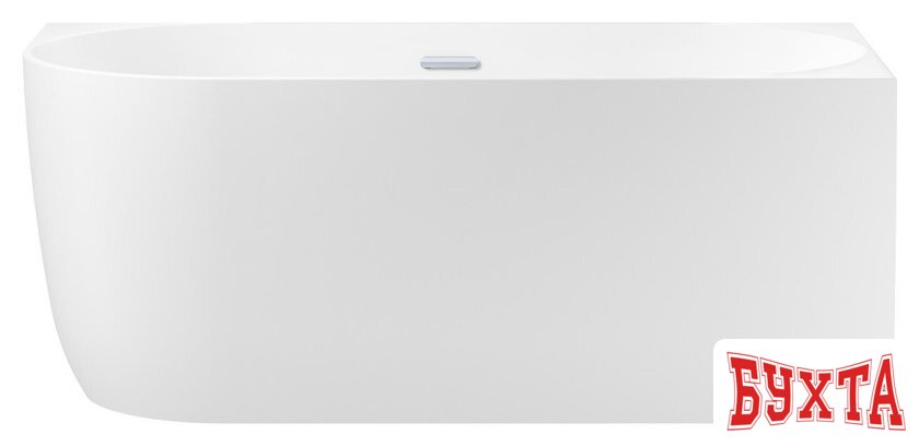 Ванна Wellsee Belle Spa 150x75 235702001 (пристенная ванна (правая) белый глянец, экран, каркас, сифон-автомат хром) 1