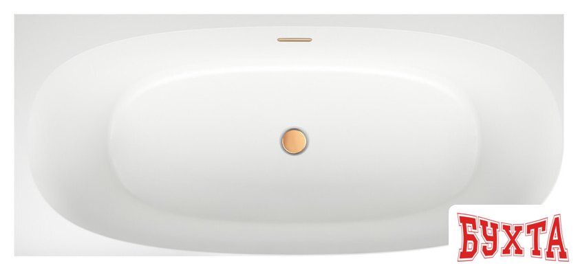 Ванна Wellsee Belle Spa 2.0 170x75 235805004 (пристенная ванна (левая) белый глянец, экран, каркас, сифон-автомат золото) 4