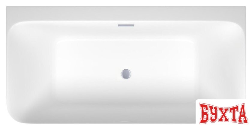 Ванна Wellsee Clermont 150x73 28260101R (пристенная ванна белый глянец, экран, ножки, сифон-автомат хром) 4