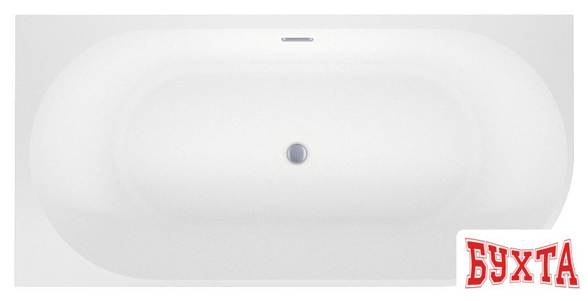 Ванна Wellsee Excellence Pro 180x80 28760801R (пристенная ванна (левая) белый глянец, экран, ножки, сифон-автомат хром) 4