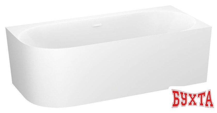 Ванна Wellsee Collaro 180x80 28910602R (пристенная ванна (правая) белый глянец, экран, ножки, сифон-автомат глянцевый белый) 2